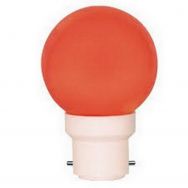 B22 Red Globe 1w