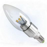 3w 230v LED Candle Light that replaces a 25W Incandescent Candle